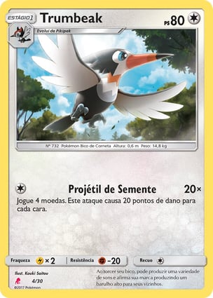 trumbeak pokemon card Pokemon TCG - s3a - 062/076 (C)