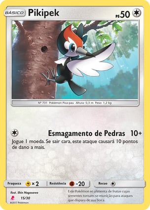 Pikipek (015/30) | Pokémon | MYP Cards