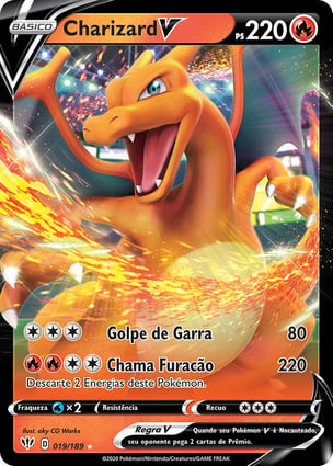Charizard V (019/189) | Pokémon | MYP Cards