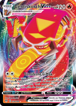 Centiskorch VMAX (034/189) | Pokémon | MYP Cards