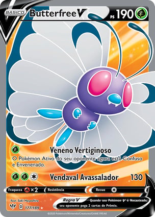 Butterfree V (177/189) | Pokémon | MYP Cards