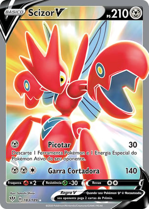 Scizor V (183/189) | Pokémon | MYP Cards