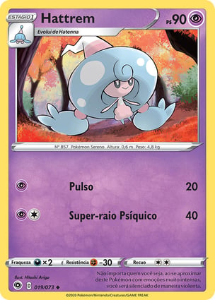 hattrem pokemon card value Hattrem (019/73) | Pokémon