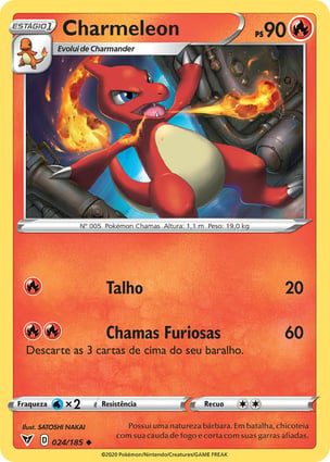 Charmeleon (024/185) | Pokémon | MYP Cards