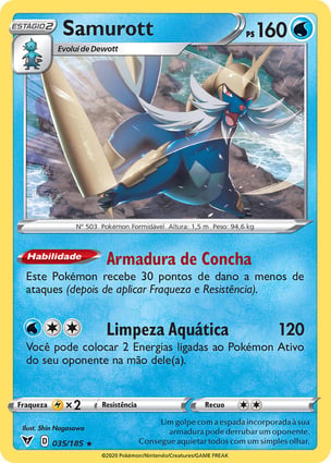 Samurott (035/185) | Pokémon | MYP Cards