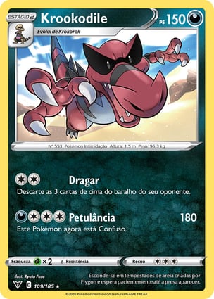 Krookodile (109/185) | Pokémon | MYP Cards