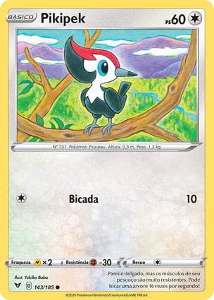 ポケカ Pikipek (143/185) | Pokémon | MYP Cards