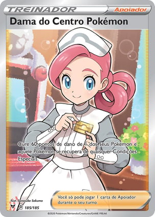 Dama do Centro Pokémon (185/185) / Pokémon Center Lady | Pokémon