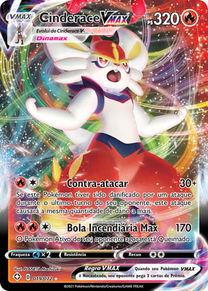 m*m様 V VMAX ex セット Cinderace VMAX (019/72) | Pokémon | MYP Cards