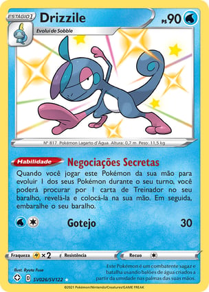 drizzle pokemon card Drizzile (026/122) | Pokémon