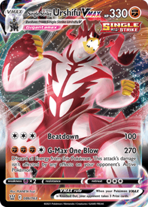 Single Strike Urshifu VMAX (086/163) | Pokémon | MYP Cards
