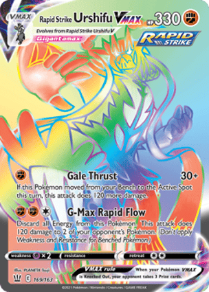 Single Strike Urshifu VMAX (168/163) | Pokémon | MYP Cards