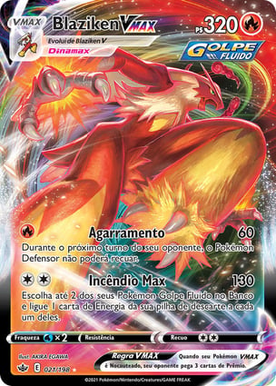 Blaziken VMAX (021/198) | Pokémon | MYP Cards