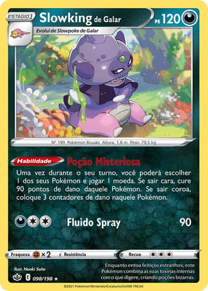Slowking de Galar (098/198) / Galarian Slowking | Pokémon | MYP Cards