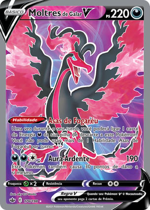 Galarian Moltres V ポケモンカード Moltres de Galar V (176/198) / Galarian Moltres V | Pokémon | MYP