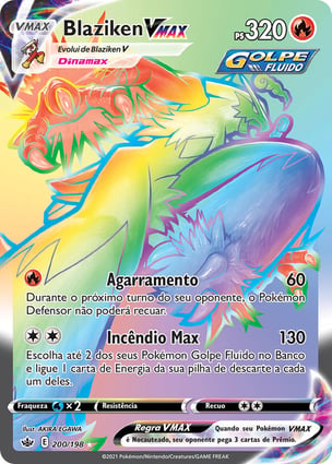 Blaziken VMAX (200/198) | Pokémon | MYP Cards