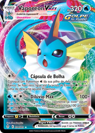 Vaporeon VMAX (030/203) | Pokémon | MYP Cards
