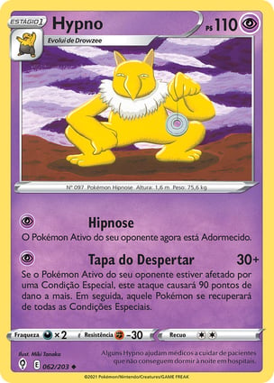 Hypno (062/203) | Pokémon | MYP Cards