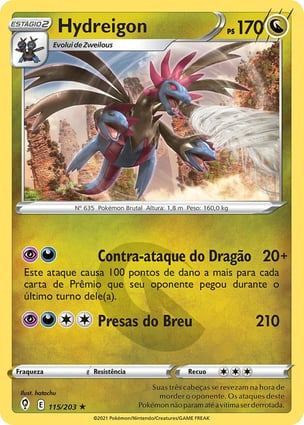 Hydreigon (115/203) | Pokémon | MYP Cards