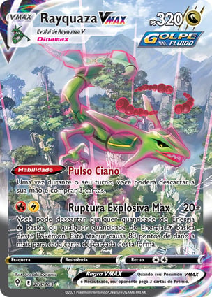Pokémon Trading Card Game Rayquaza Vmax Rayquaza VMAX (218/203) | Pokémon | MYP Cards