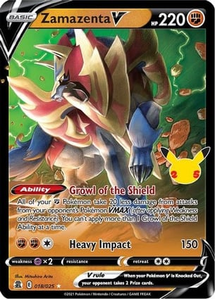 Zamazenta V (018/25) | Pokémon | MYP Cards