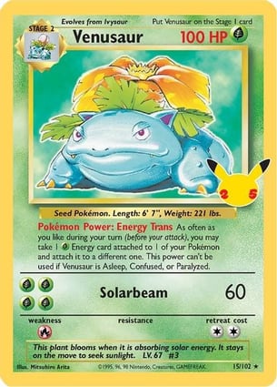 Venusaur (015/102) | Pokémon | MYP Cards