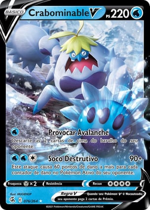 Crabominable V (076/264) | Pokémon | MYP Cards