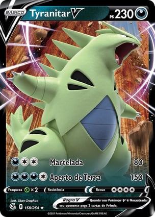 Tyranitar V (158/264) | Pokémon | MYP Cards