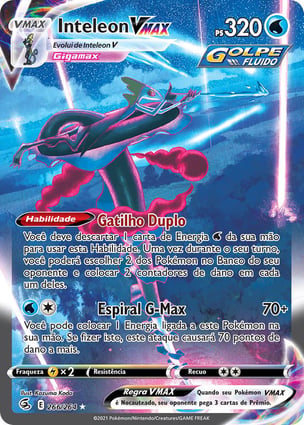 Inteleon VMAX (266/264) | Pokémon | MYP Cards