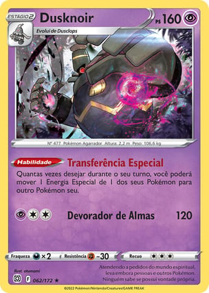 Dusknoir (062/172) | Pokémon | MYP Cards