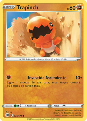 Trapinch (074/172) | Pokémon | MYP Cards