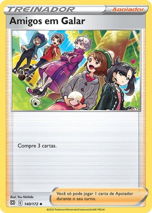 Amigos em Galar (140/172) / Friends in Galar | Pokémon | MYP Cards