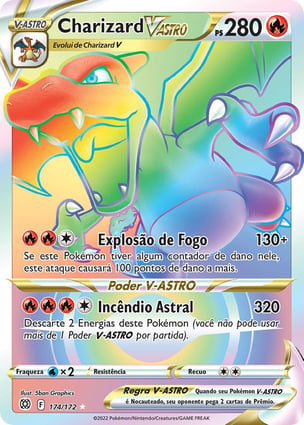 Charizard V-ASTRO (174/172) / Charizard VSTAR | Pokémon | MYP Cards