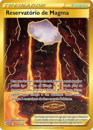 Reservatório de Magma (185/172) / Magma Basin | Pokémon | MYP Cards