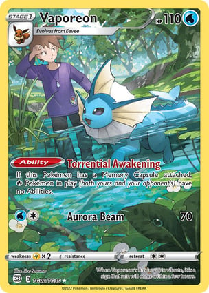 Vaporeon (02/172) | Pokémon | MYP Cards