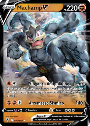 Machamp V (072/189) | Pokémon | MYP Cards