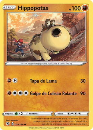 Hippopotas (079/189) | Pokémon | MYP Cards