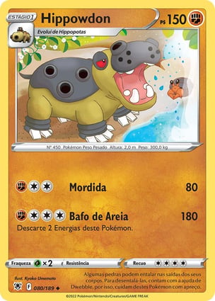 Hippowdon (080/189) | Pokémon | MYP Cards