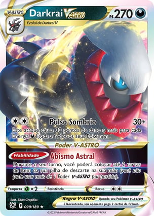 Darkrai V-ASTRO (099/189) / Darkrai VSTAR | Pokémon | MYP Cards