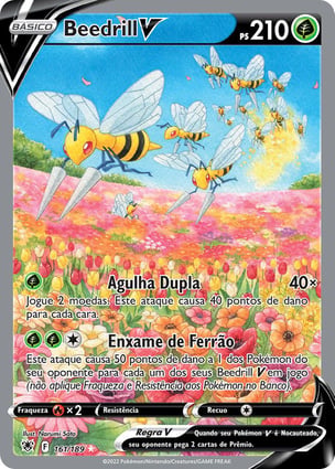 Beedrill V (161/189) | Pokémon | MYP Cards