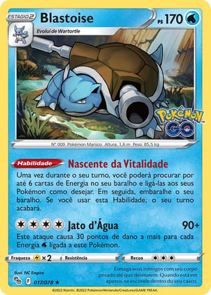 Blastoise Radiante (018/78) / Radiant Blastoise | Pokémon | MYP Cards