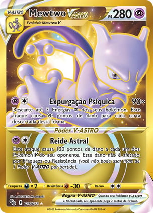 Mewtwo V-ASTRO (086/78) / Mewtwo VSTAR | Pokémon | MYP Cards