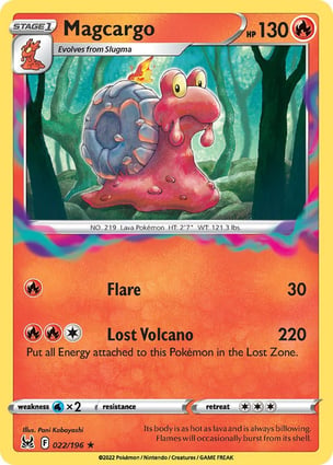 Magcargo (022/196) | Pokémon | MYP Cards