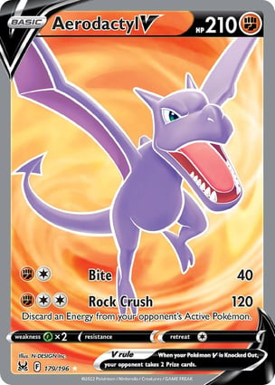 Aerodactyl V (179/196) | Pokémon | MYP Cards