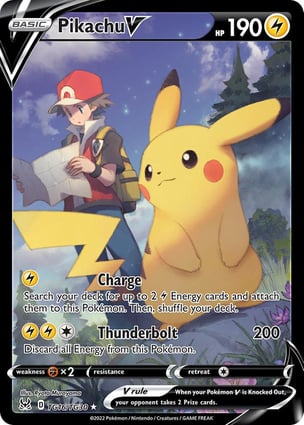 Pikachu V (TG16/TG30) | Pokémon | MYP Cards