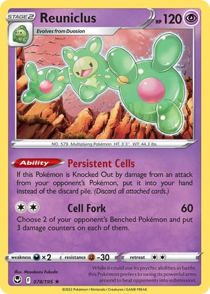 Histórico de Preços - Reuniclus | Pokémon | MYP Cards
