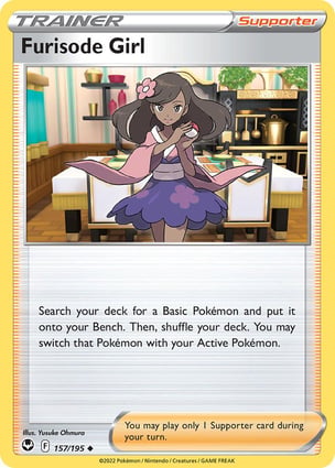 Garota Furisode (157/195) / Furisode Girl | Pokémon | MYP Cards