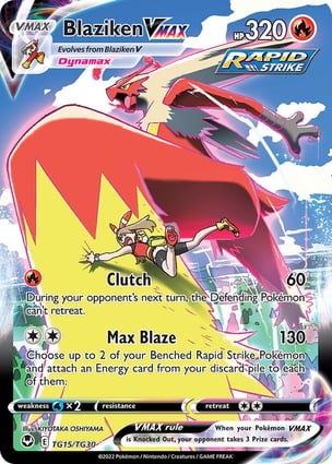 Blaziken VMAX (15/195) | Pokémon | MYP Cards