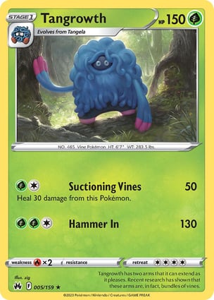 Tangrowth (005/159) | Pokémon | MYP Cards