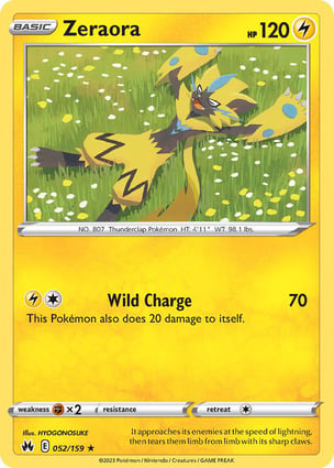 Zeraora (052/159) | Pokémon | MYP Cards